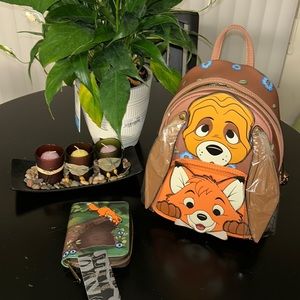Used Disney Fox & Hound Loungefly